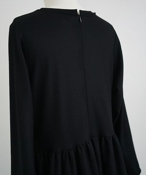 Mochi.モチ.panel dress [ma21-op-03/black]