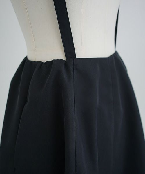 Mochi.モチ.panel suspender skirt [ma21-sk-01/black]