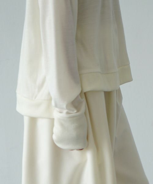 Mochi.モチ.turtleneck knit [ma21-kn-01/off white]