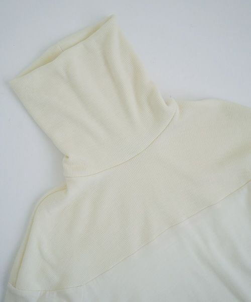 Mochi.モチ.turtleneck knit [ma21-kn-01/off white]