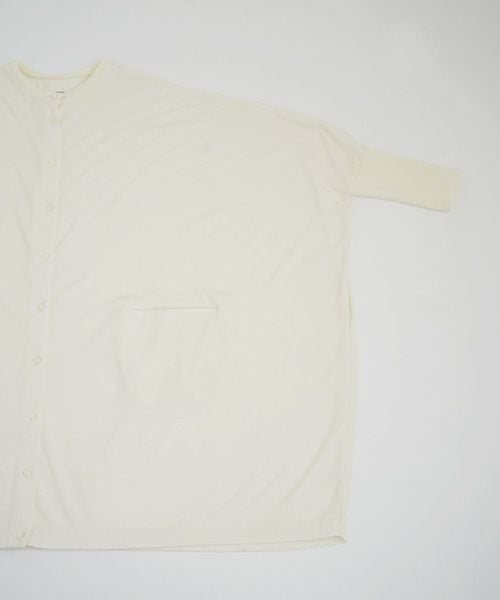 Mochi.モチ.dolman long knit cardigan [ma21-ca-01/off white]