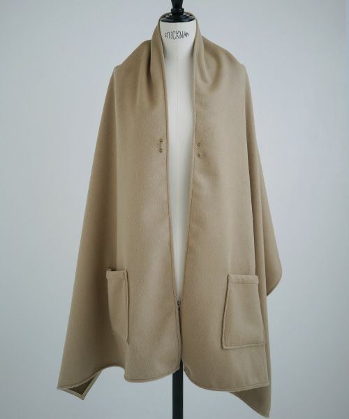 Mochi.モチ.pocket stole [ma21-st-01/tan]