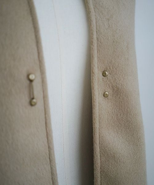 Mochi.モチ.pocket stole [ma21-st-01/tan]