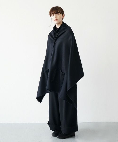 Mochi.モチ.pocket stole [ma21-st-01/black]