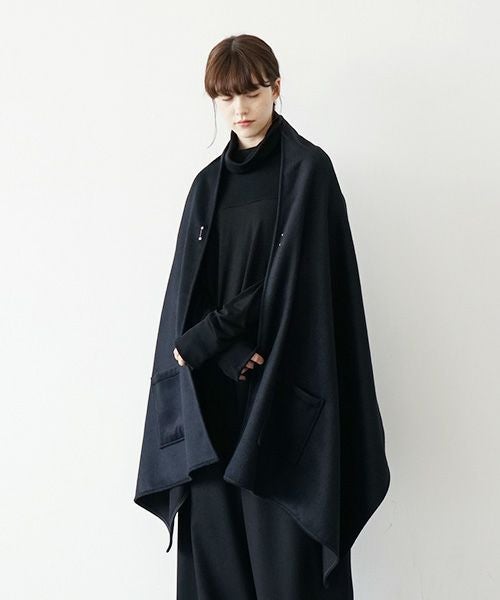 Mochi.モチ.pocket stole [ma21-st-01/black]