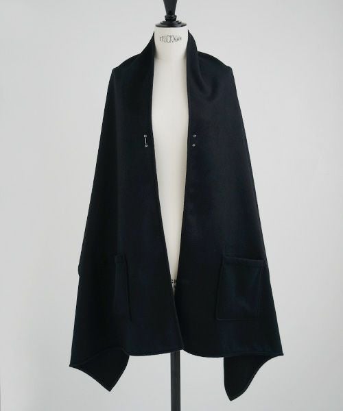 Mochi.モチ.pocket stole [ma21-st-01/black]
