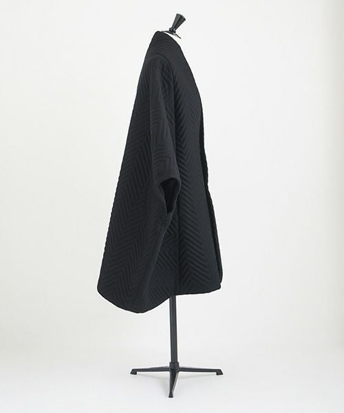 Mochi.モチ.cape coat [ma21-co-01/black]
