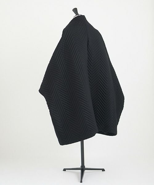 Mochi.モチ.cape coat [ma21-co-01/black]