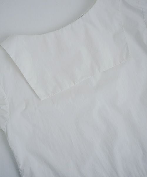 Mochi.モチ.sailor shirt [ma21-sh-01/white]