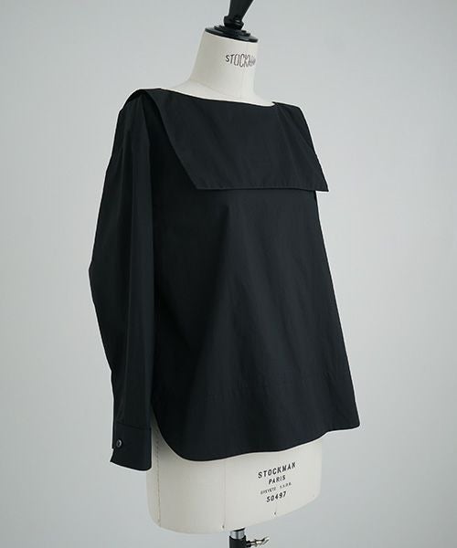 Mochi.モチ.sailor shirt [ma21-sh-01/black]