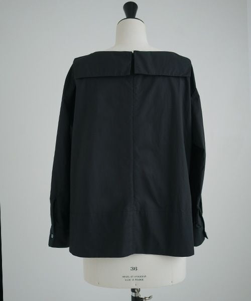 Mochi.モチ.sailor shirt [ma21-sh-01/black]