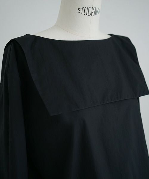 Mochi.モチ.sailor shirt [ma21-sh-01/black]