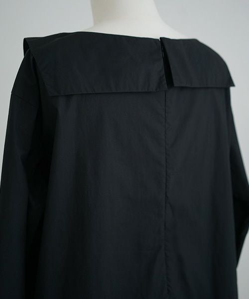 Mochi.モチ.sailor shirt [ma21-sh-01/black]