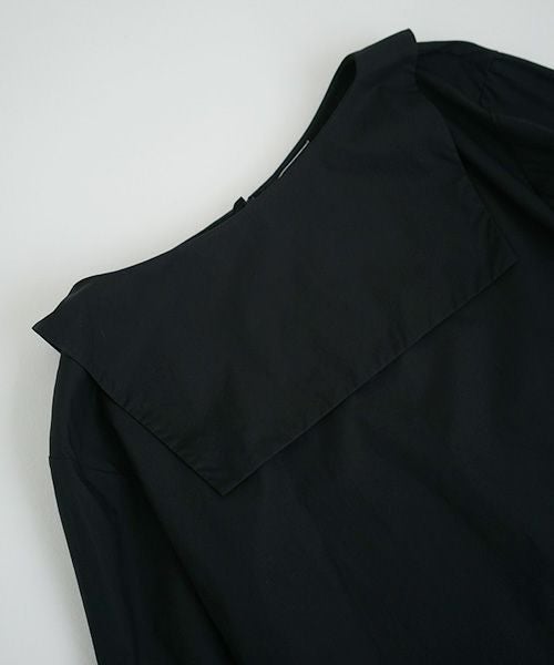 Mochi.モチ.sailor shirt [ma21-sh-01/black]