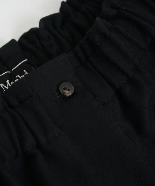 Mochi.モチ.cropped wide pants [ma21-pt-02/black]
