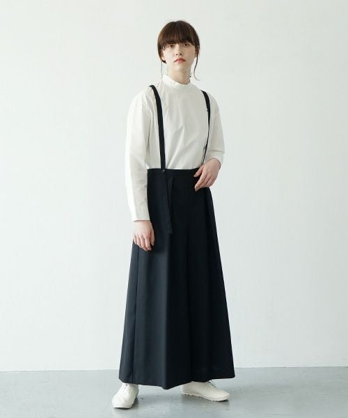 Mochi.モチ.suspender wide pants [mo-pt-01/black]