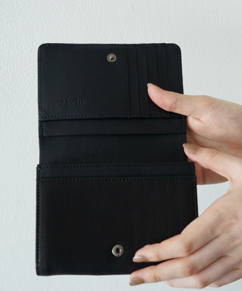 Mochi.モチ.folded wallet [ma-pro-06-/black]