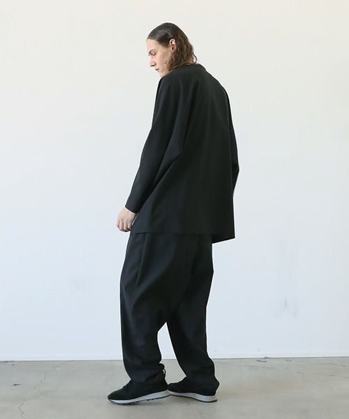 VU.ヴウ.no collar shirt vu-a12-s03[BLACK]