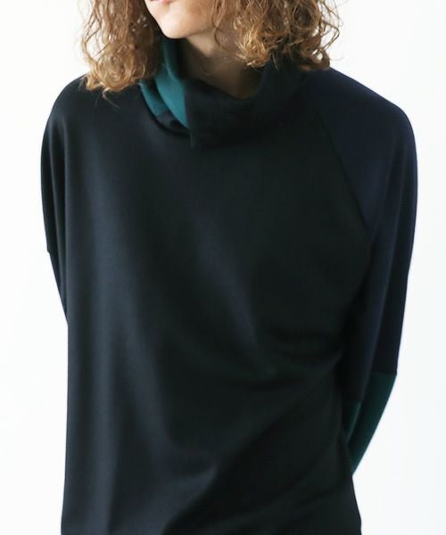 VU.ヴウ.highneck knit vu-a12-k04[BLACK MIX]_