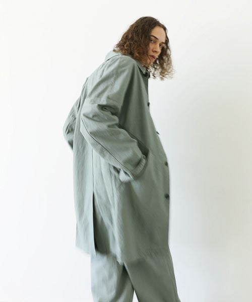 VU.ヴウ.dyed coat vu-a12-j11[GREEN GRAY]_