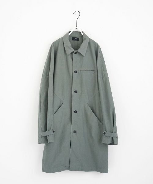 VU.ヴウ.dyed coat vu-a12-j11[GREEN GRAY]_