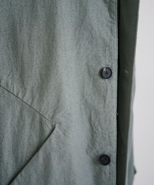 VU.ヴウ.dyed coat vu-a12-j11[GREEN GRAY]_