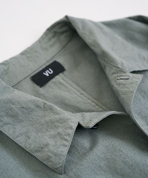 VU.ヴウ.dyed coat vu-a12-j11[GREEN GRAY]_