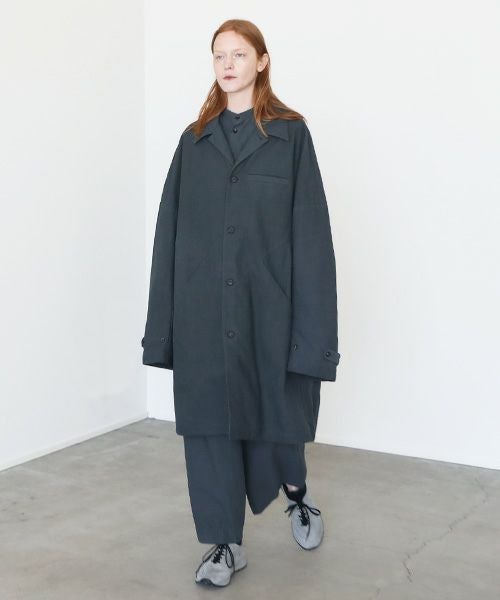 VU.ヴウ.dyed coat vu-a12-j11[GRAPHITE]