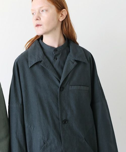 VU.ヴウ.dyed coat vu-a12-j11[GRAPHITE]