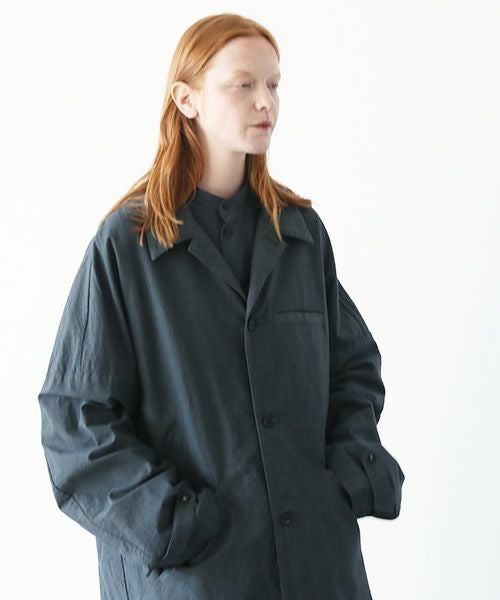 VU.ヴウ.dyed coat vu-a12-j11[GRAPHITE]