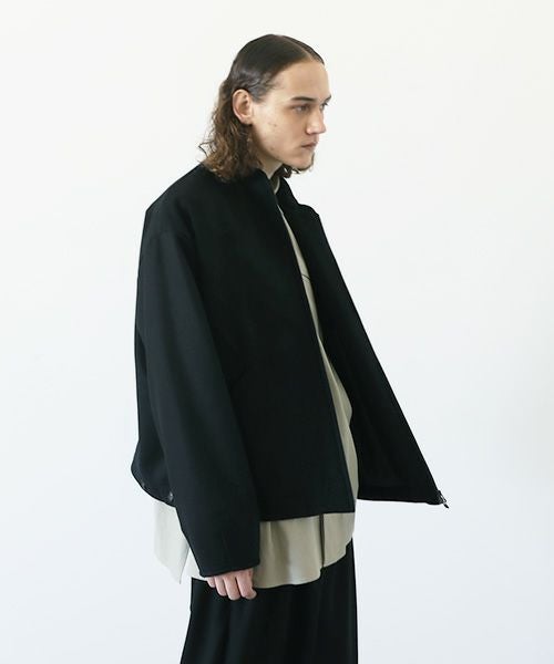 VU.ヴウ.stand collar bluson vu-a12-b12[BLACK]