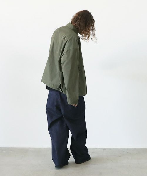 VU.ヴウ.stand collar bluson vu-a12-b13[OLIVE]:s_