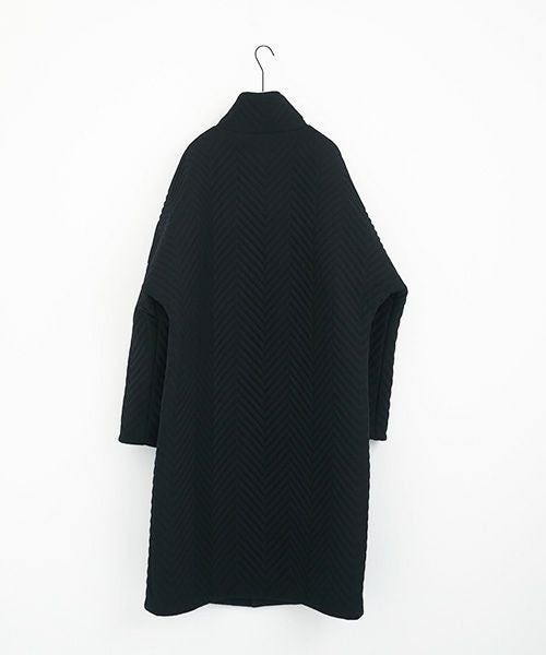 VU.ヴウ.Herringbone quilt coat vu-a12-c14[BLACK]
