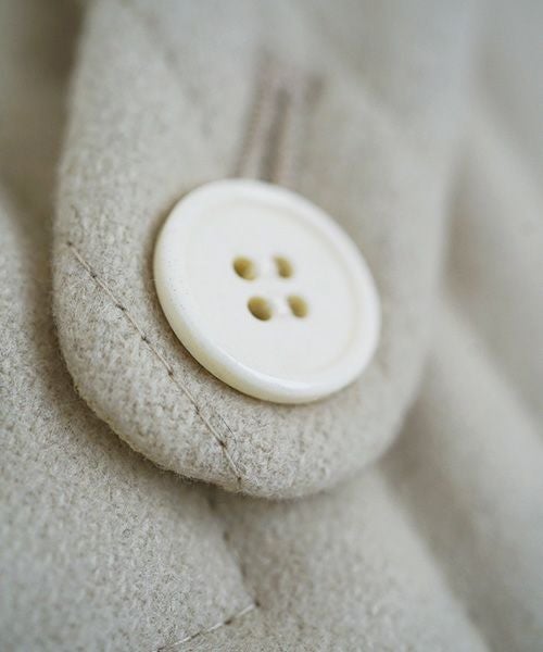 VU.ヴウ.Herringbone quilt coat vu-a12-c14[ICE GRAY]_