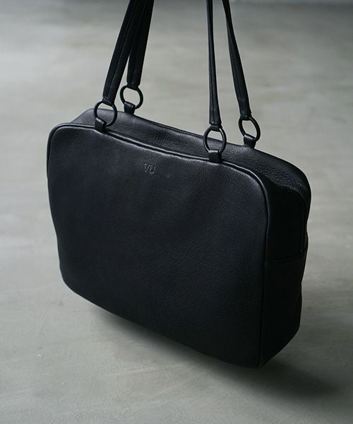 VU PRODUCT ボストンバッグ BLACK | Deer Leather Boston Bag, Luxury