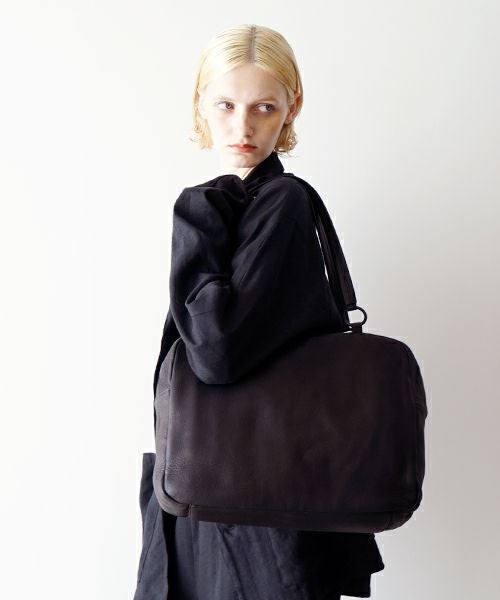 VU PRODUCT ボストンバッグ BLACK | Deer Leather Boston Bag, Luxury