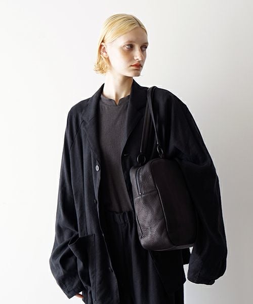 VU PRODUCT ボストンバッグ BLACK | Deer Leather Boston Bag, Luxury