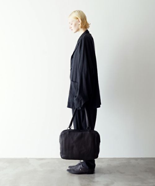 VU PRODUCT ボストンバッグ BLACK | Deer Leather Boston Bag, Luxury