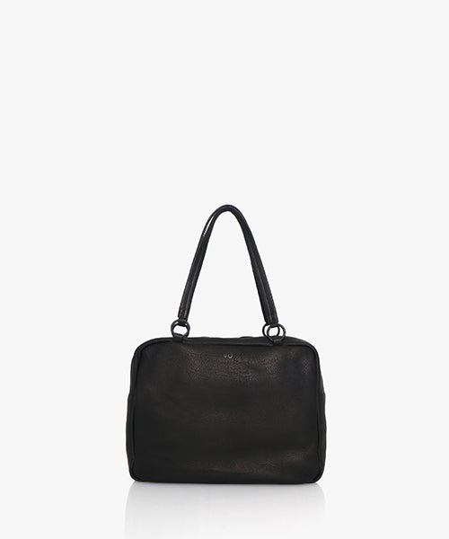 VU PRODUCT ボストンバッグ BLACK | Deer Leather Boston Bag, Luxury