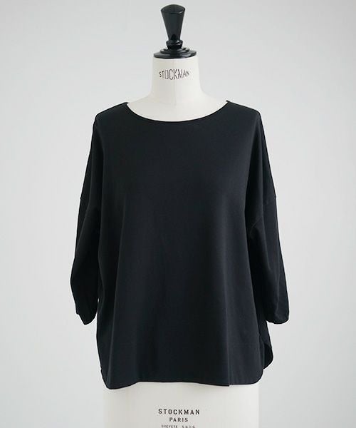 Mochi.モチ.suvin long sleeved t-shirt.[black]