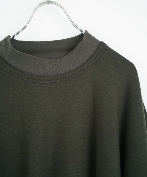 Edwina Hoerl  エドウィナホール.MOCK NECK SWEATER SARTRE [21A/EH43TS-01/d.khaki]_
