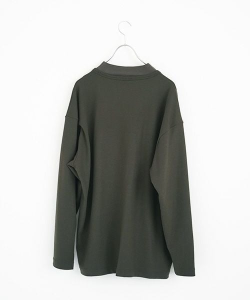 Edwina Hoerl  エドウィナホール.MOCK NECK SWEATER SARTRE [21A/EH43TS-01/d.khaki]_