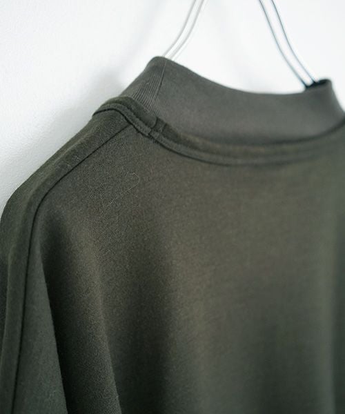 Edwina Hoerl  エドウィナホール.MOCK NECK SWEATER SARTRE [21A/EH43TS-01/d.khaki]_