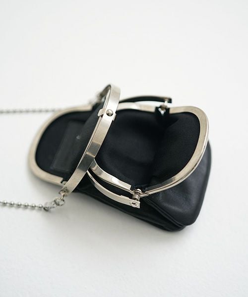 EDROBERTJUDSON.エドロバートジャドソン.chain double frame purse[ODD・B01X CO-14A / 005.black]