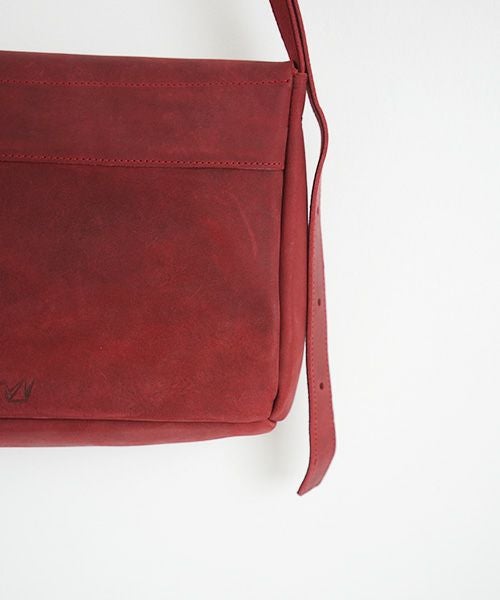 ohta.オオタ.burgundy letter bag [ac-20R7]