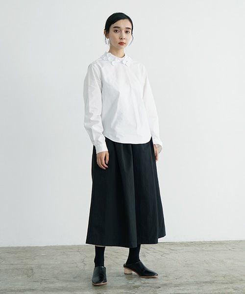 MIYAO.ミヤオ.BLOUSE[MVBL-08/2.白×白×白]