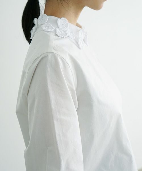 MIYAO.ミヤオ.BLOUSE[MVBL-08/2.白×白×白]