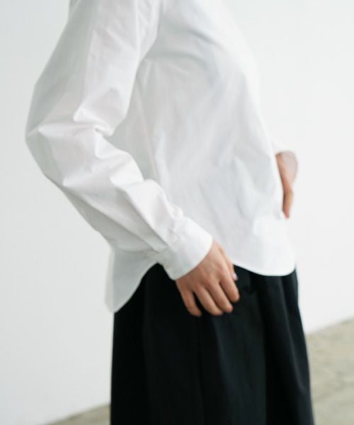 MIYAO.ミヤオ.BLOUSE[MVBL-08/2.白×白×白]