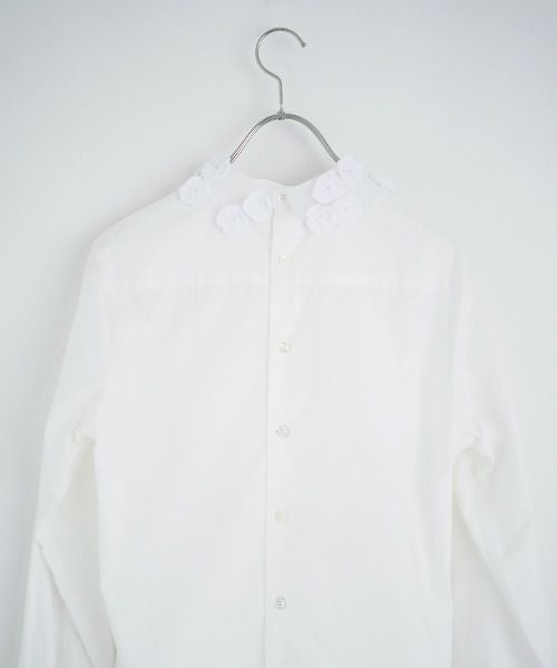 MIYAO.ミヤオ.BLOUSE[MVBL-08/2.白×白×白]