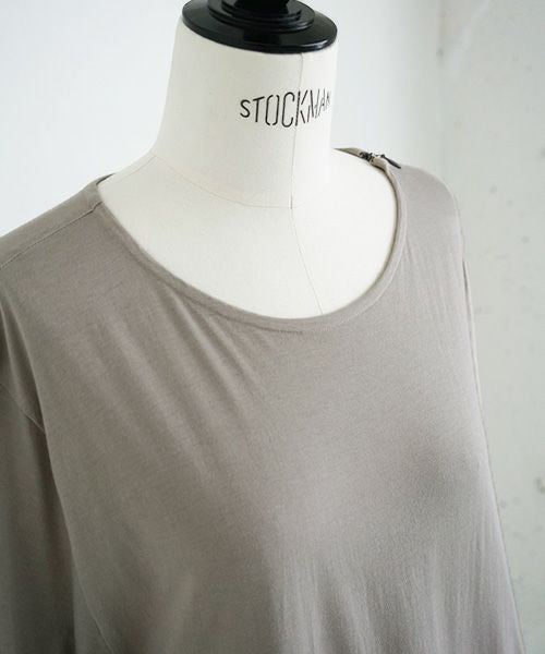 Mochi / home&miles.モチ / ホーム＆マイルズ.flare sleeve one piece [greige]